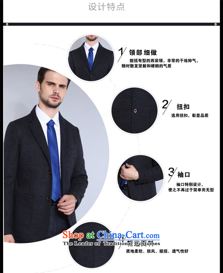 Hiv Rollet men suits both business and leisure suit Korean a stylish coat Sau San 2015 autumn and winter new Gray Photo 190, prices, brand platters! The elections are supplied in the national character of distribution, so action, buy now enjoy more preferential! As soon as possible.