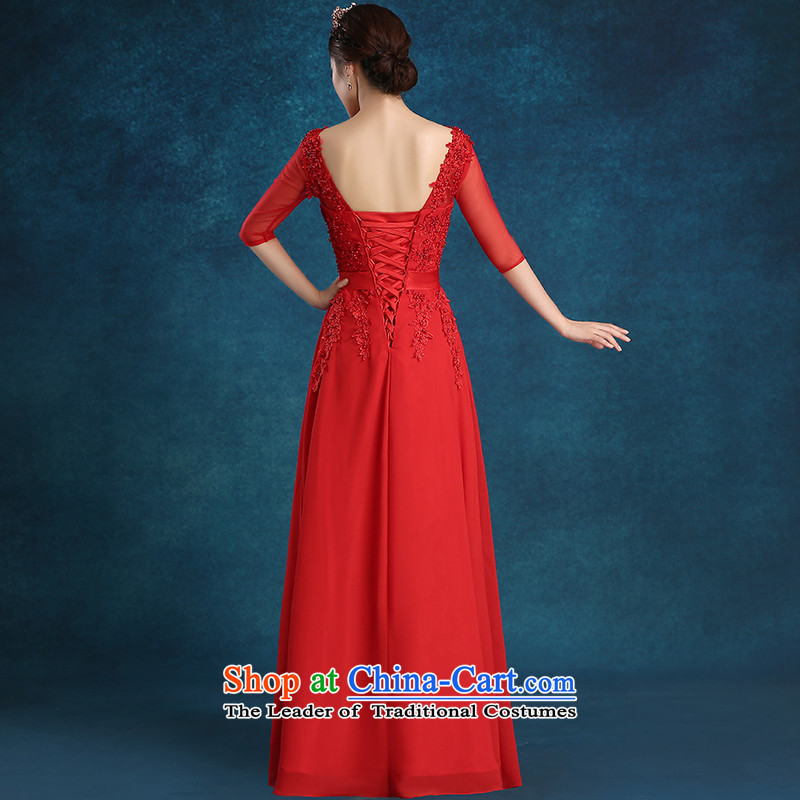 Tim hates makeup and 2015 New Red Dress long marriages bows services wedding dresses winter bride dress 7 Cuff LF057 red tailored does not allow, Tim hates makeup and shopping on the Internet has been pressed.