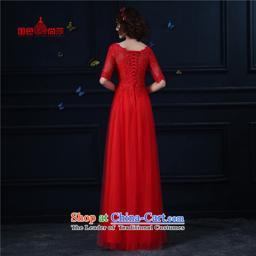2015 new wedding dress bride bows to the autumn and winter in the long-sleeved red video thin banquet evening dresses red bows to Sau San XL Photo, prices, brand platters! The elections are supplied in the national character of distribution, so action, buy now enjoy more preferential! As soon as possible.
