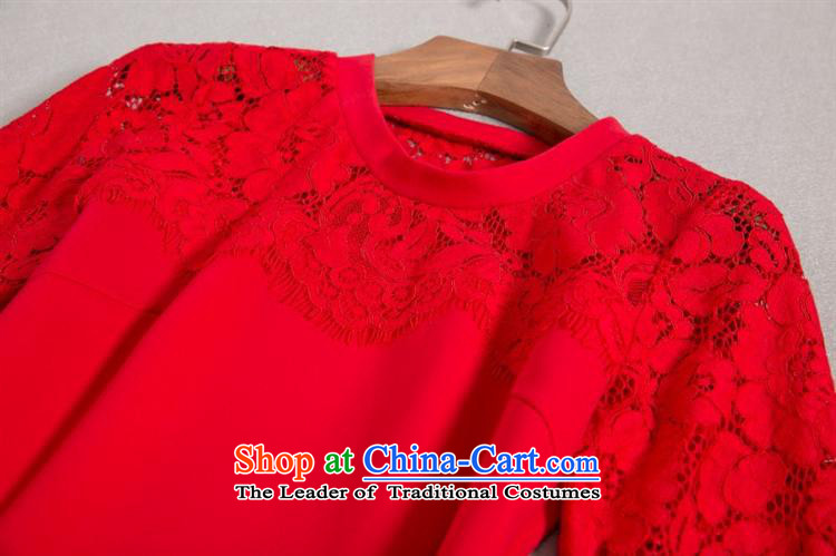 Vpro only 2015 autumn and winter clothing new lace stitched cotton red bride toasting champagne Rome services billowy flounces wedding dress 1525 Red L picture, prices, brand platters! The elections are supplied in the national character of distribution, so action, buy now enjoy more preferential! As soon as possible.