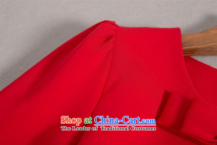 Vpro only 2015 autumn and winter clothing new red short of marriage bows dress long-sleeved Bow Tie Sau San evening dresses 1526 Red XL Photo, prices, brand platters! The elections are supplied in the national character of distribution, so action, buy now enjoy more preferential! As soon as possible.