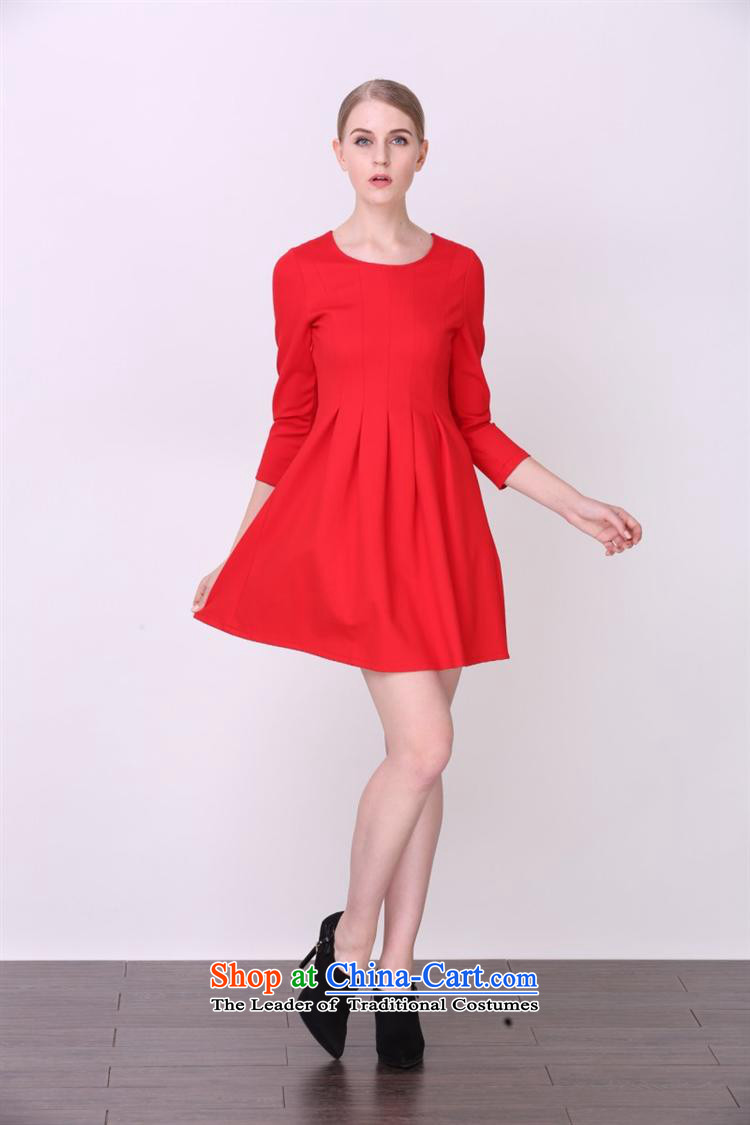 Only the 2015 Europe and apparels vpro autumn and winter new long-sleeved clothing pressure folds marriage bows dress dresses 3066A RED M picture, prices, brand platters! The elections are supplied in the national character of distribution, so action, buy now enjoy more preferential! As soon as possible.