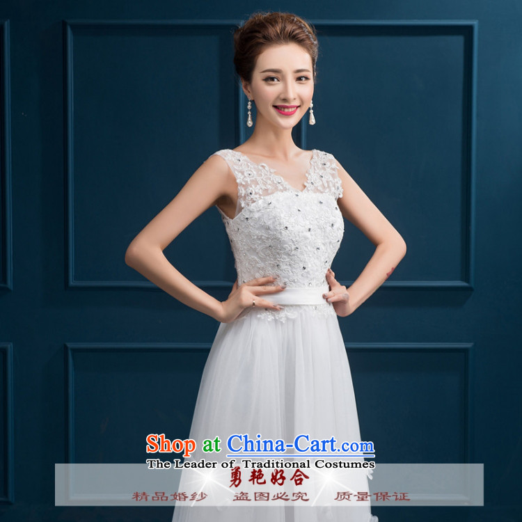 Yong-yeon and evening dresses 2015 new autumn and winter jackets bride services banquet length of bows bridesmaid to serve as the size of the white color is not a replacement for a picture, prices, brand platters! The elections are supplied in the national character of distribution, so action, buy now enjoy more preferential! As soon as possible.