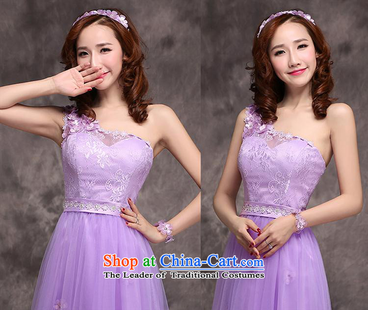 Mano-hwan's 2015 new spring and summer purple bridesmaid dress long serving drink service brides sister banquet evening dresses bridesmaid skirt D M picture, prices, brand platters! The elections are supplied in the national character of distribution, so action, buy now enjoy more preferential! As soon as possible.
