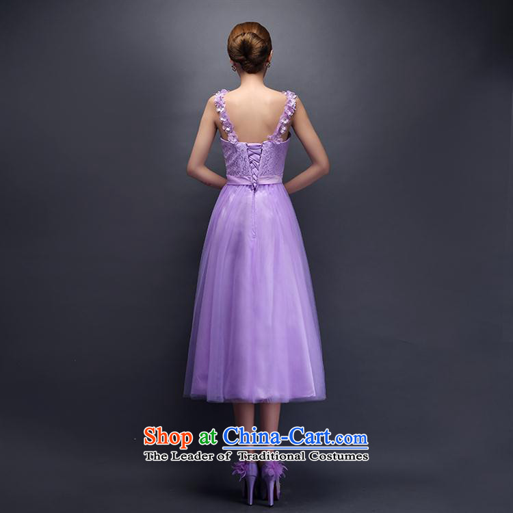 Mano-hwan's 2015 new bridesmaid dress spring and summer banquet chairman of evening dress wedding dresses in serving bridesmaid purple D are code pictures, prices, brand platters! The elections are supplied in the national character of distribution, so action, buy now enjoy more preferential! As soon as possible.