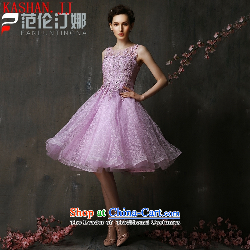 Mano-hwan's 2015 new summer bridesmaid service, bows to bride photo building theme costumes evening dresses female purple, pink, card will 2,325 Shan House (KASHAN.JJ) , , , shopping on the Internet