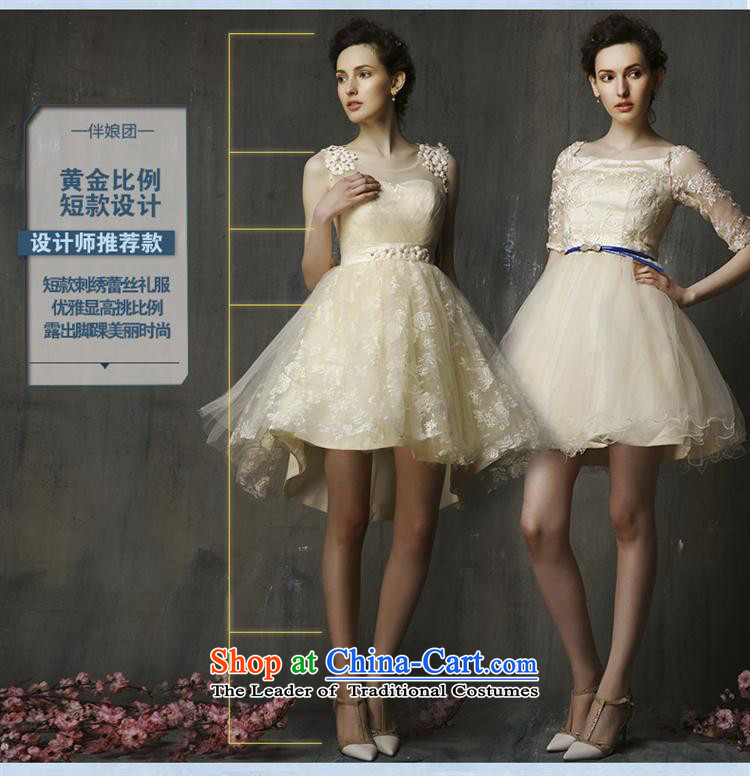 Mano-hwan's 2015 new bridesmaid dress dresses female bridesmaid Service, Mr Ronald bows Service Bridal bridesmaid in evening dress champagne color pictures are Code D, prices, brand platters! The elections are supplied in the national character of distribution, so action, buy now enjoy more preferential! As soon as possible.