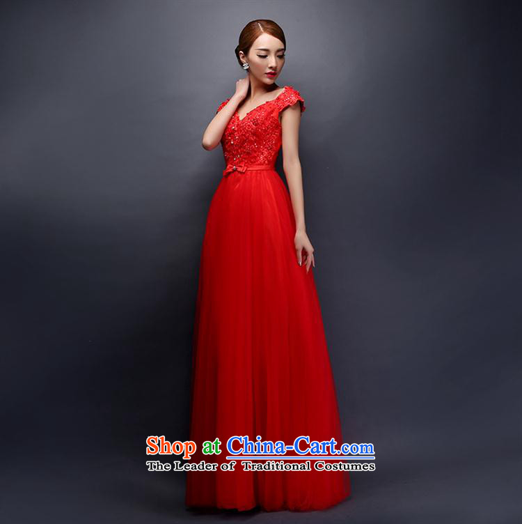 Mano-hwan, purple dress with long stars bride services marriage dress bows banquet service annual spring and summer Female dress red L picture, prices, brand platters! The elections are supplied in the national character of distribution, so action, buy now enjoy more preferential! As soon as possible.