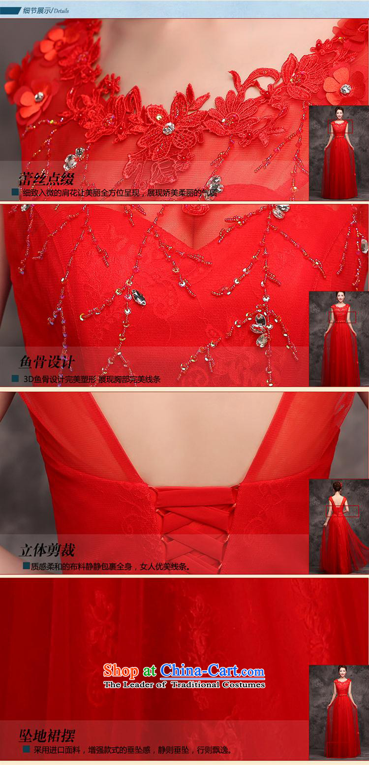 Mano-hwan's wedding dress red wedding bows services 2015 new marriages shoulders lace spring and summer long evening dress code red is S-L picture, prices, brand platters! The elections are supplied in the national character of distribution, so action, buy now enjoy more preferential! As soon as possible.