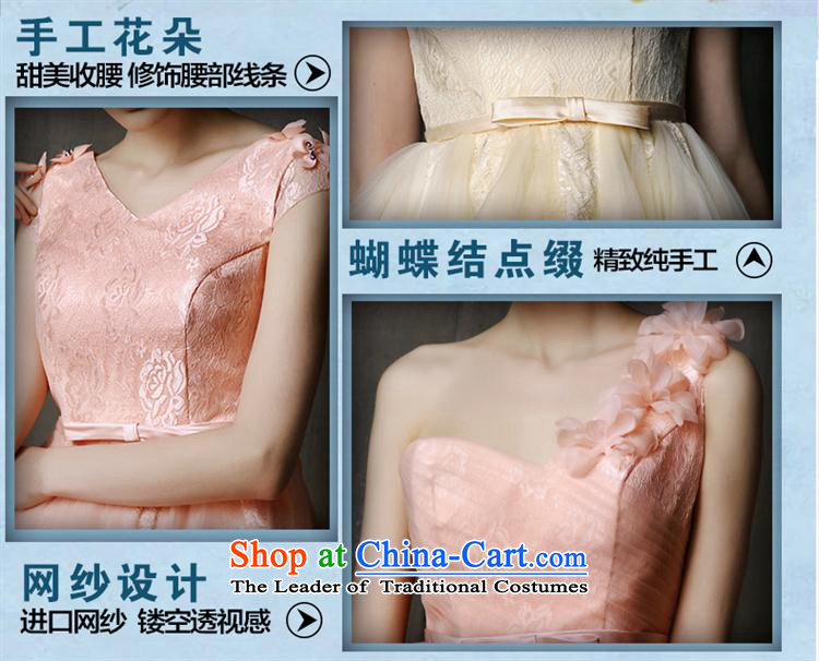 Mano-hwan's 2015 bridesmaid summer short of services and sisters skirt moderator dress bows services bride champagne color evening dresses video thin bare pink B both code picture, prices, brand platters! The elections are supplied in the national character of distribution, so action, buy now enjoy more preferential! As soon as possible.