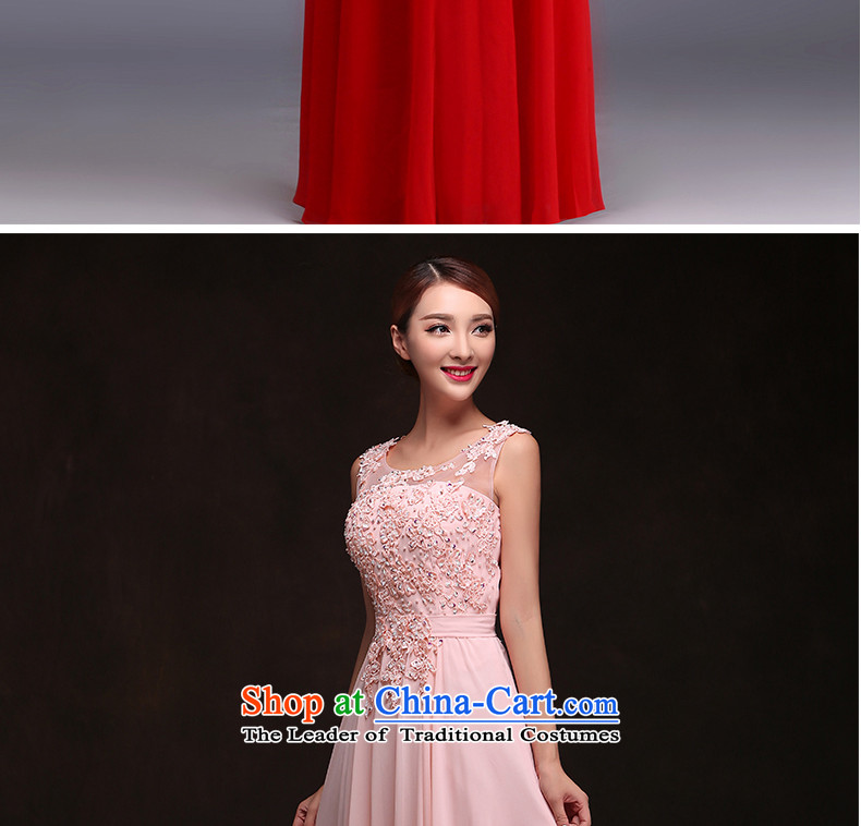 Jiang bows to the bride seal 2015 autumn and winter wedding dress shoulders red long large tie banquet evening dresses female Sau San video thin red tie) XL Photo, prices, brand platters! The elections are supplied in the national character of distribution, so action, buy now enjoy more preferential! As soon as possible.