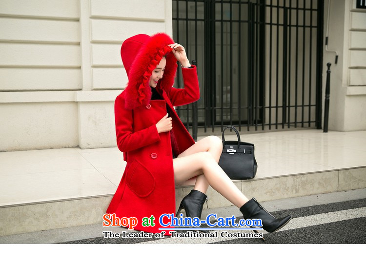 The United States is still large red winter clothing female staple marriage long-sleeved long gross a jacket back to the door bows bride evening dress with a really small red L pictures for gross, prices, brand platters! The elections are supplied in the national character of distribution, so action, buy now enjoy more preferential! As soon as possible.