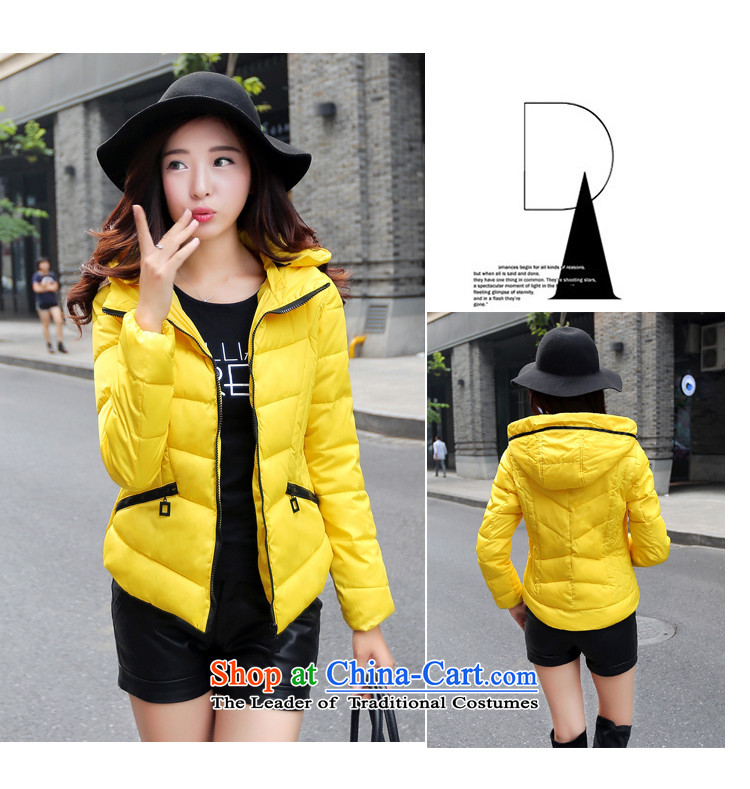 Real-Concept 2015 Korean fashion short of a mock-neck cap downcoat female yellow L picture, prices, brand platters! The elections are supplied in the national character of distribution, so action, buy now enjoy more preferential! As soon as possible.