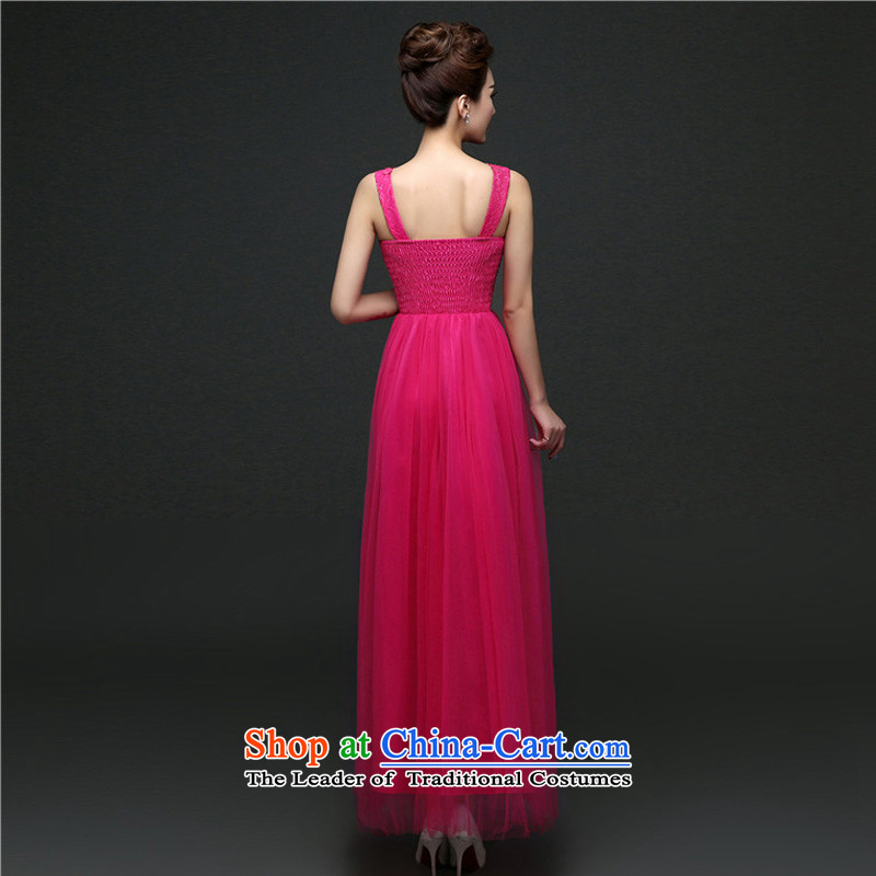 158, United States, Japan, and the rok dress sleeveless and shoulder strap V-Neck Top Loin of Princess dress long annual bridesmaid evening dresses in red long L for 110-130 catty picture, prices, brand platters! The elections are supplied in the national character of distribution, so action, buy now enjoy more preferential! As soon as possible.