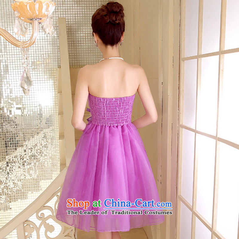 Payment on delivery to the Philippines, Japan, and the ROK and breast height waist princess dress celebration bridesmaid small dress dresses champagne color M for 78-110, 158 and shopping on the Internet has been pressed.