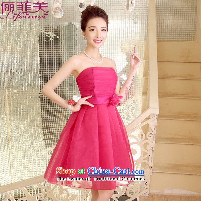 Payment on delivery to the Philippines, Japan, and the ROK and breast height waist princess dress celebration bridesmaid small dress dresses champagne color M for 78-110, 158 and shopping on the Internet has been pressed.