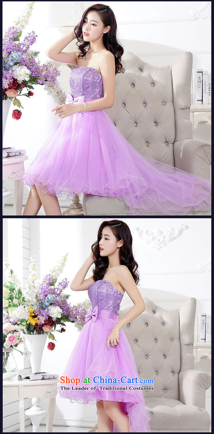 2015 Autumn and winter new temperament gentlewoman anointed chest lace dresses evening dresses Sau San video thin foutune gauze stitching bon bon skirt rabbit hair shawl two kits princess skirt wedding + shawl (color please note) S picture, prices, brand platters! The elections are supplied in the national character of distribution, so action, buy now enjoy more preferential! As soon as possible.