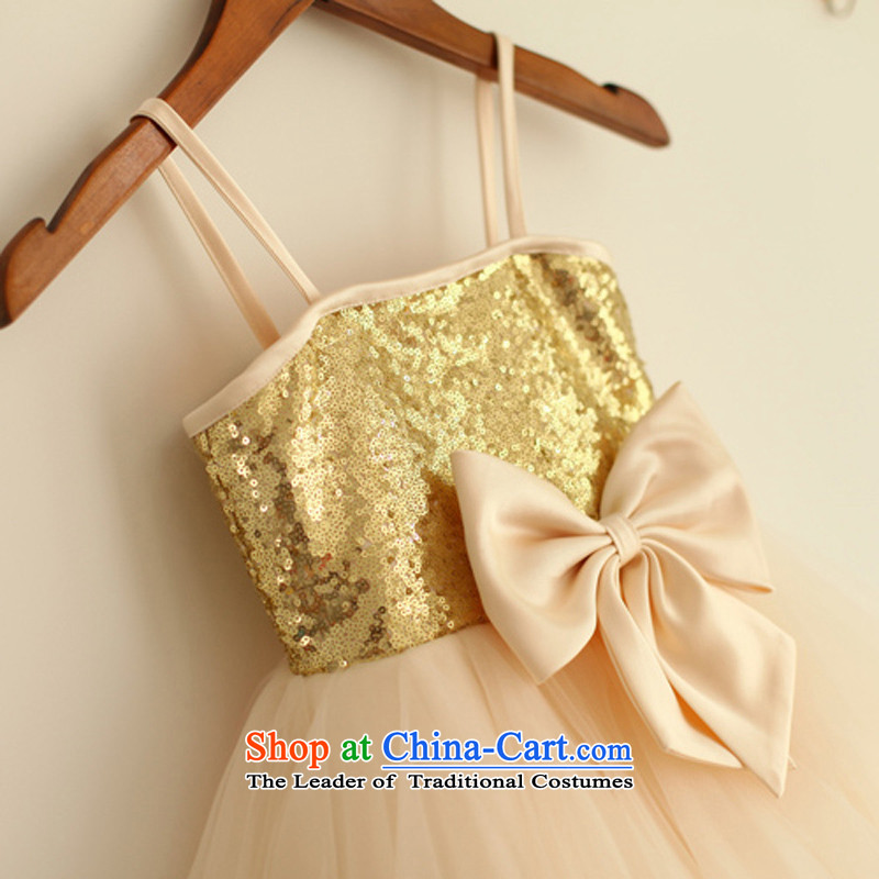 Mr. Guissé 2015 new smart stylish light material unilateral lifting strap design bow tie decorated with Flower Girls dresses waist nude 6 months, Mr. MRJI) , , , shopping on the Internet