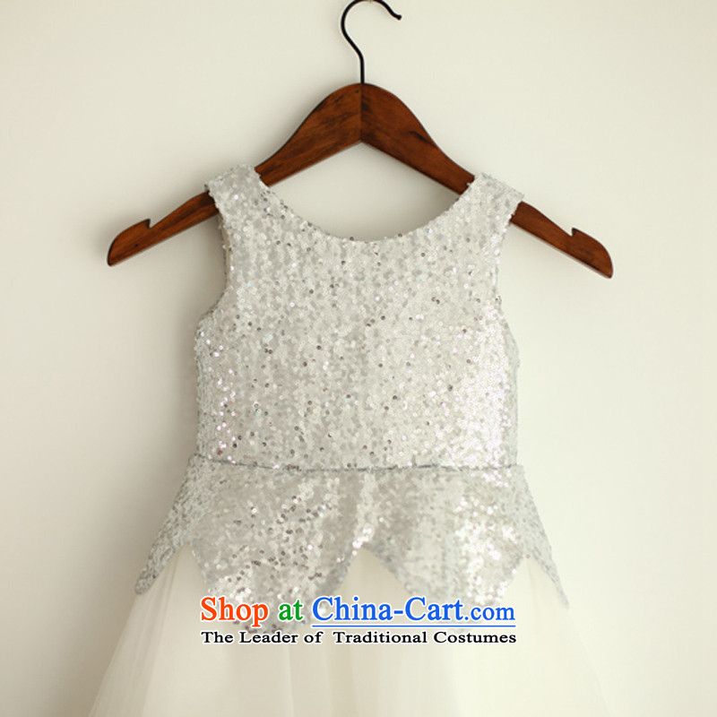 Mr. Guissé 2015 new stylish and neat vest straps flower children's wear dresses white 18 months, Mr. MRJI) , , , shopping on the Internet
