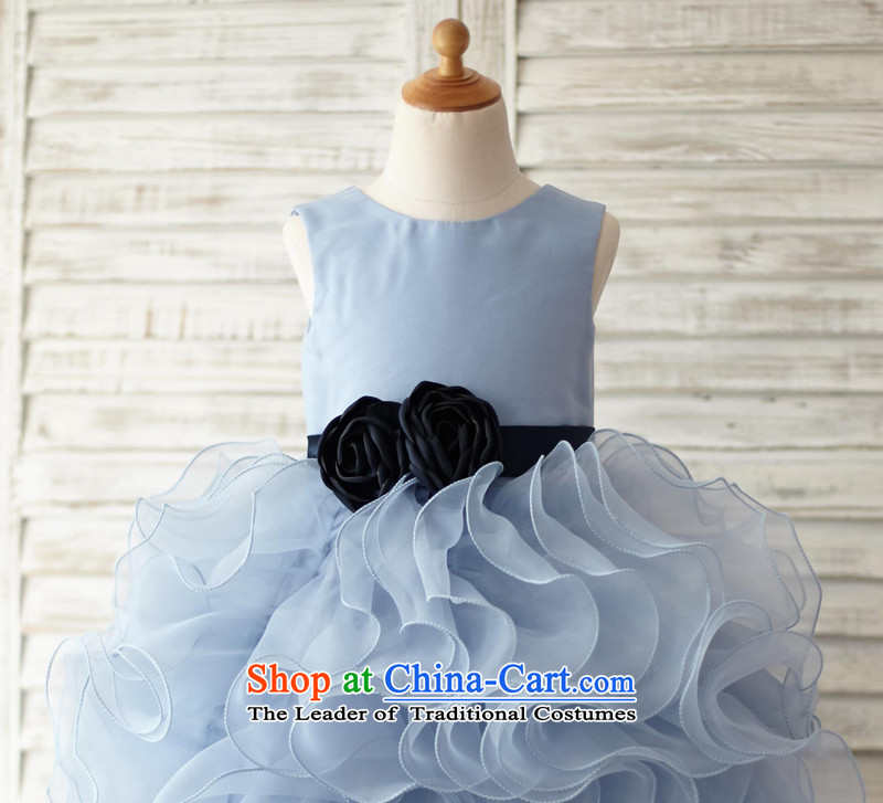 Mr. Guissé 2015 new stylish lovely princess skyblue OSCE root gauze large billowy flounces petticoats flower children's wear dresses, blue 18 Months pictures, prices, brand platters! The elections are supplied in the national character of distribution, so action, buy now enjoy more preferential! As soon as possible.