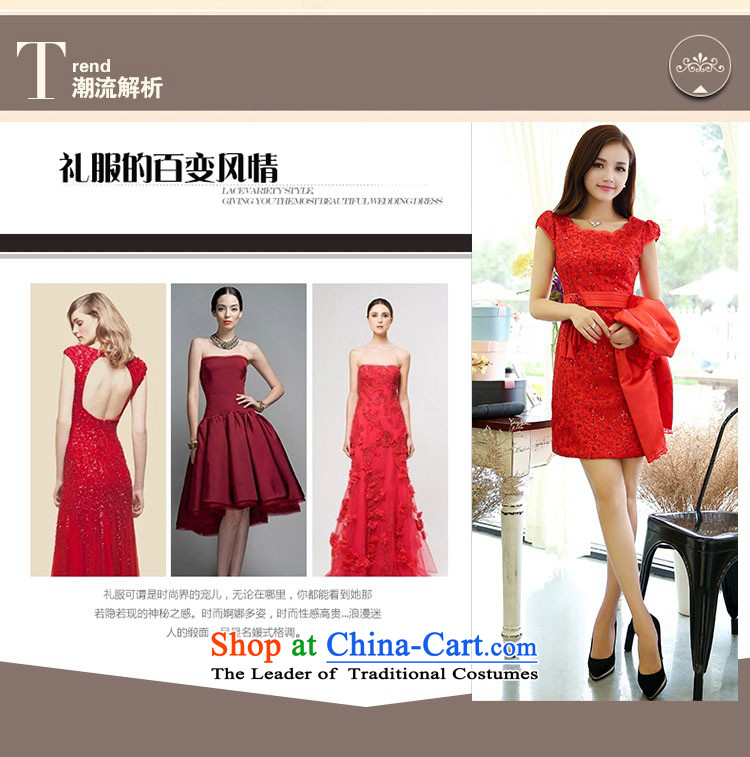 2015 Autumn and Winter Ms. new large red two kits bridal dresses evening dresses and stylish Sau San Video Foutune of bride skirts thin banquet bows services 1 color photo of Princess skirt L picture, prices, brand platters! The elections are supplied in the national character of distribution, so action, buy now enjoy more preferential! As soon as possible.