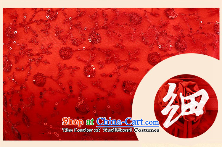 2015 Autumn and Winter Ms. new large red two kits bridal dresses evening dresses and stylish Sau San Video Foutune of bride skirts thin banquet bows services 1 color photo of Princess skirt L picture, prices, brand platters! The elections are supplied in the national character of distribution, so action, buy now enjoy more preferential! As soon as possible.