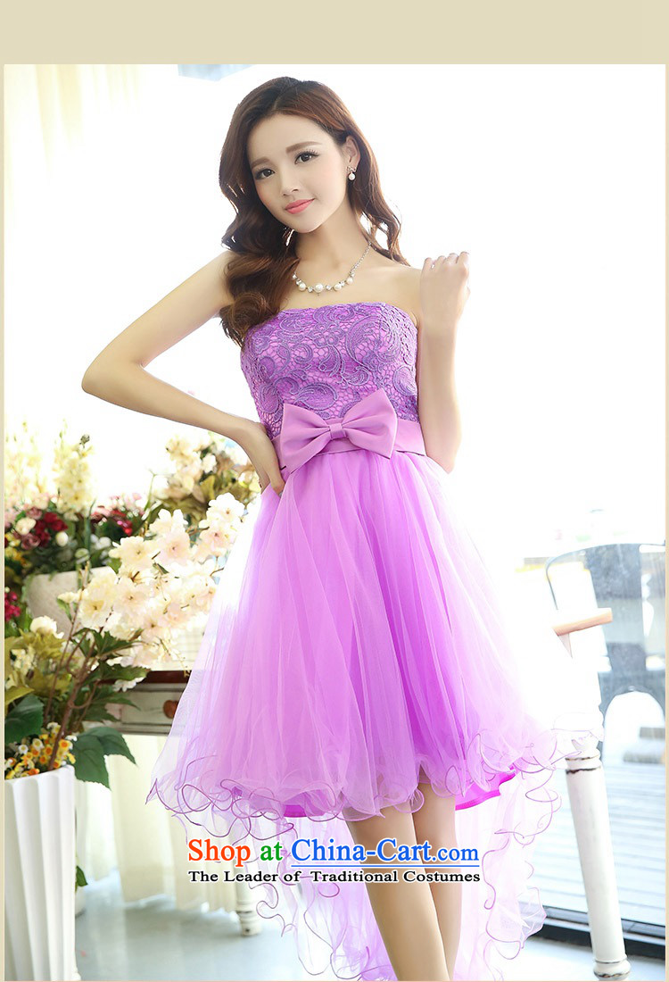 2015 Autumn and Winter Ms. candy colored new anointed chest lace bridal dresses evening dresses Sau San video bridesmaid service banquet thin performances dress sweet princess skirt 1 RED M picture, prices, brand platters! The elections are supplied in the national character of distribution, so action, buy now enjoy more preferential! As soon as possible.