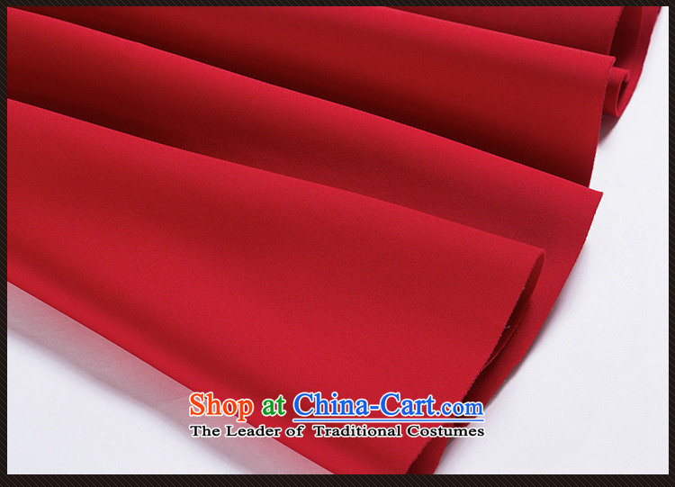 Krtracy2015 autumn and winter new sleeveless on-chip high-waist bon bon skirt red dress uniform red dress BLLS6312 bows Red 2XL Photo, prices, brand platters! The elections are supplied in the national character of distribution, so action, buy now enjoy more preferential! As soon as possible.