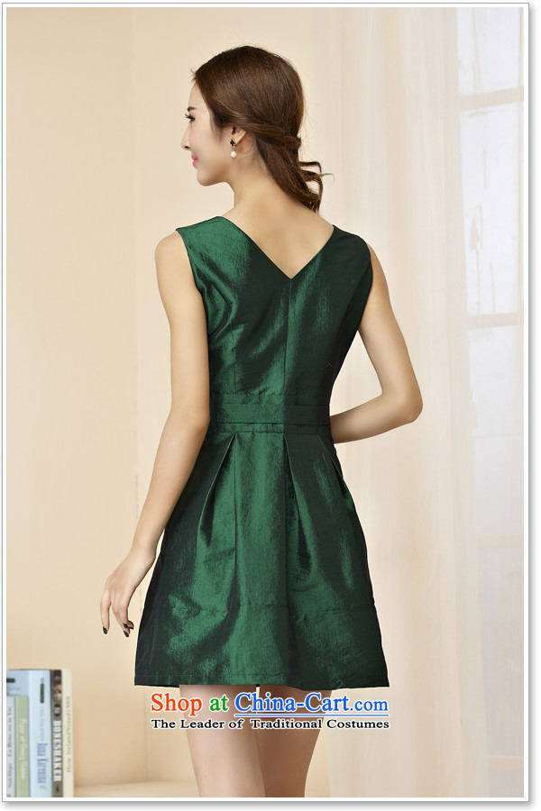 C.o.d. 158 and the summer female round-neck collar manually kidney Top Loin of large Sau San botanists dresses small dress green L picture, prices, brand platters! The elections are supplied in the national character of distribution, so action, buy now enjoy more preferential! As soon as possible.