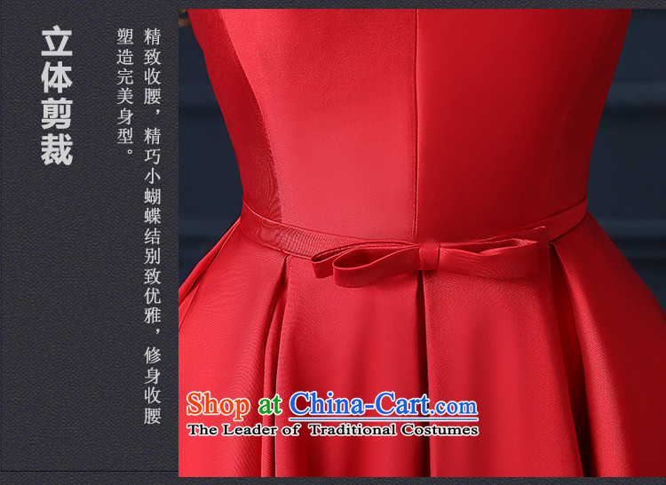 Ferrara autumn, Korean aristocratic temperament skirt Fashion Sau San V-Neck Solid Color bubble dress code red large wedding dress long L picture, prices, brand platters! The elections are supplied in the national character of distribution, so action, buy now enjoy more preferential! As soon as possible.