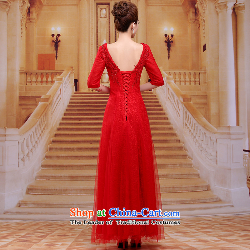 Tim hates makeup and new evening dresses long marriages bows services 2015 winter wedding dresses in cuff Red Dress Frau Holle Plaza, bridal Dance Master LF03 XXL, red red , , , and Tim shopping on the Internet