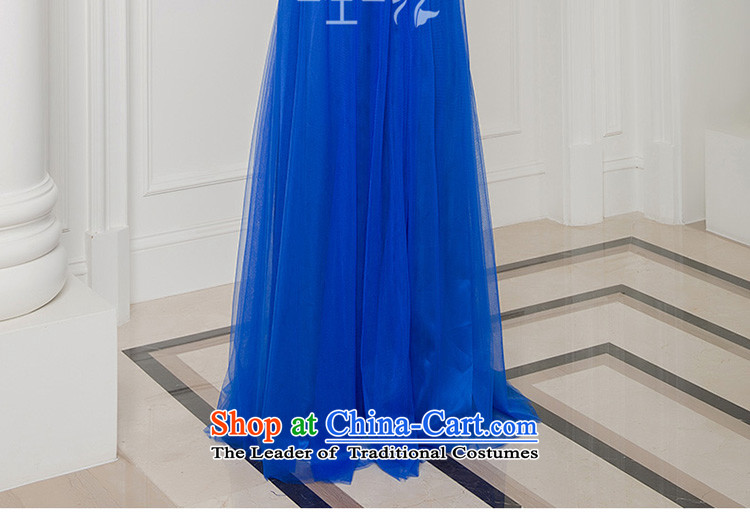 2015 new sapphire blue grasp shoulder under the auspices of the annual session of the folds performances Vehicle Exhibition bridesmaid evening dress long skirt 402401390  30 day blue 165/90A pre-sale picture, prices, brand platters! The elections are supplied in the national character of distribution, so action, buy now enjoy more preferential! As soon as possible.