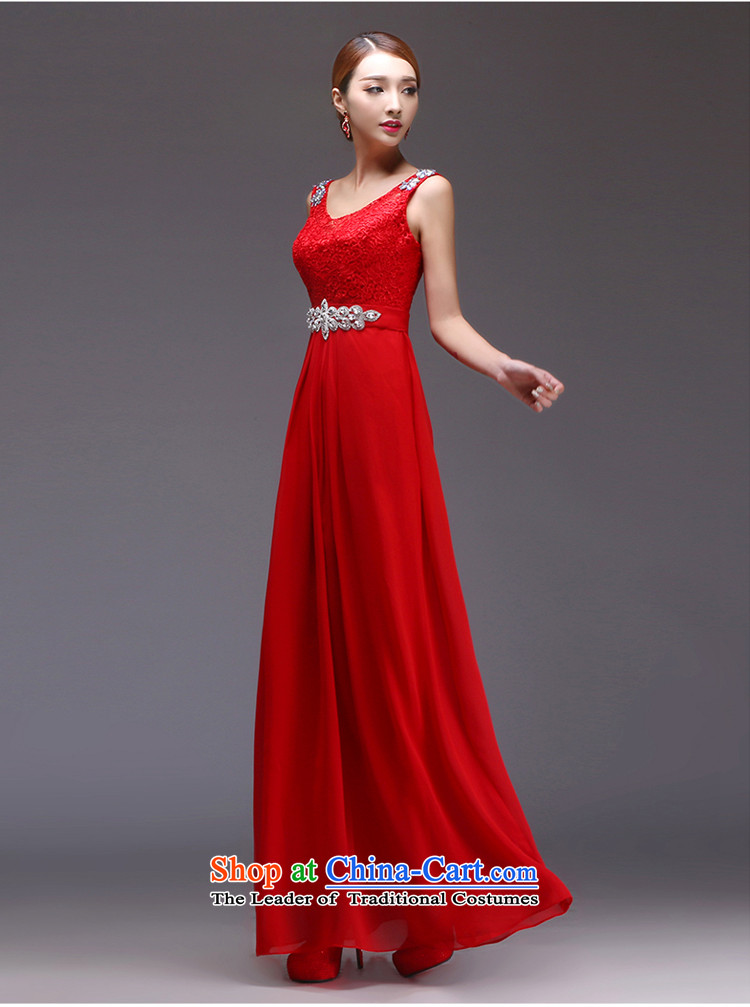 Seal Jiang winter bridesmaid mission 2015 new dresses bridesmaid wedding services evening pink dress banquet annual long gown champagne color S picture, prices, brand platters! The elections are supplied in the national character of distribution, so action, buy now enjoy more preferential! As soon as possible.