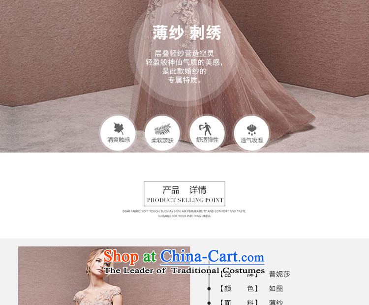 The Republika Srpska divas evening dresses 2015 Winter Korean-style new bride long stylish wedding dress shoulders moderator dress the usual zongzi color photo of female XXL, prices, brand platters! The elections are supplied in the national character of distribution, so action, buy now enjoy more preferential! As soon as possible.