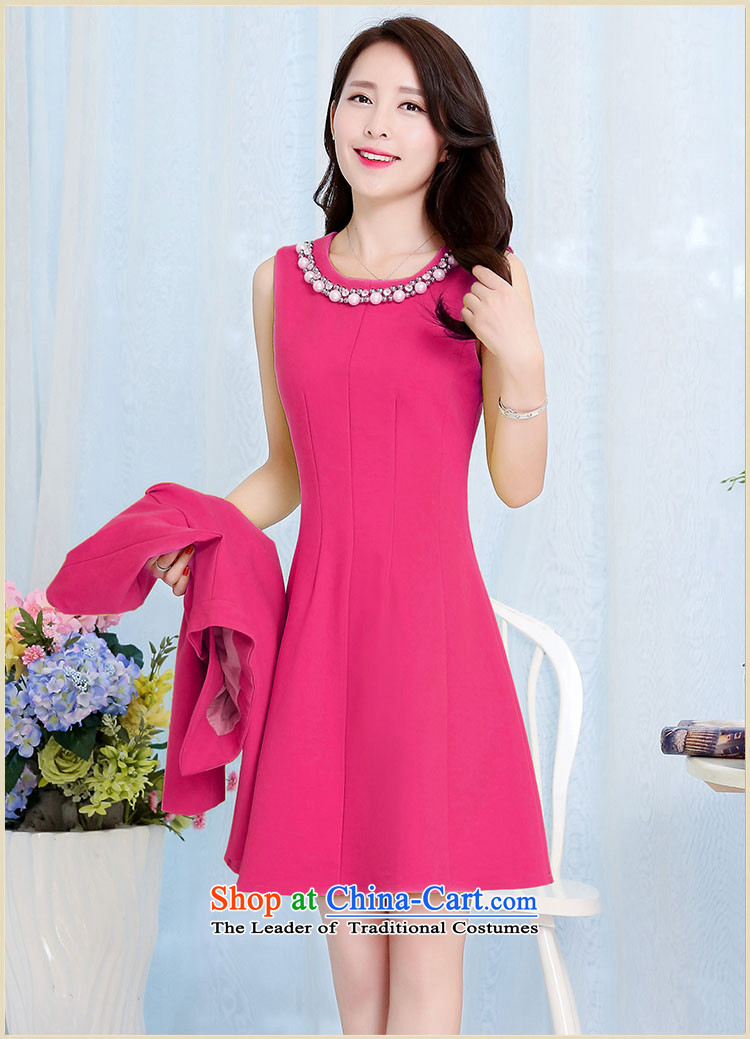 Stylish new 2015 devil of the Korean version of the Pearl for two piece dress elegant wedding dress toasting champagne video thin services A skirt the girl with a pearl necklace 528 red XXXL picture, prices, brand platters! The elections are supplied in the national character of distribution, so action, buy now enjoy more preferential! As soon as possible.