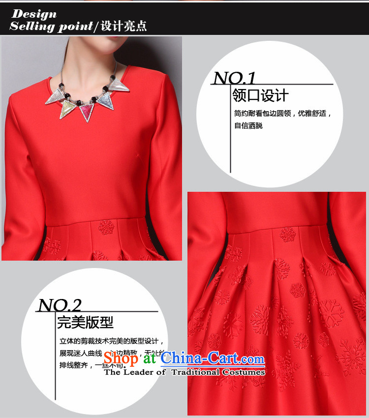 Krtracy2015 autumn and winter clothes for larger bon bon wedding dresses bride skirt long-sleeved red female skirt Alc-q0405 Sau San Red L picture, prices, brand platters! The elections are supplied in the national character of distribution, so action, buy now enjoy more preferential! As soon as possible.