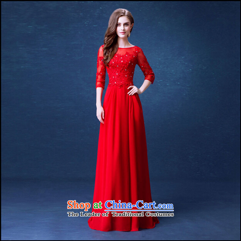 Pure Love bamboo yarn upscale red lace sleeve length, replace bows wedding service bridal wedding dresses qipao 2015 Winter New Red L picture, prices, brand platters! The elections are supplied in the national character of distribution, so action, buy now enjoy more preferential! As soon as possible.