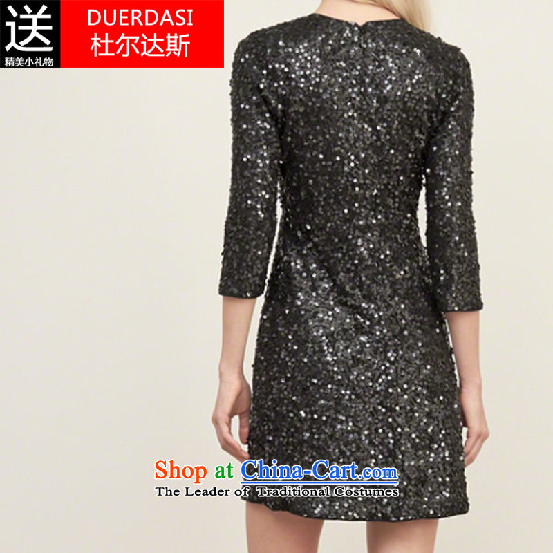 Dorda, 2015 Autumn and Winter Female Hot Sales for Europe and the metal tab is sexy reception .payty dress suit Q 7,763 Black M Dorda (TOORITARS) , , , shopping on the Internet