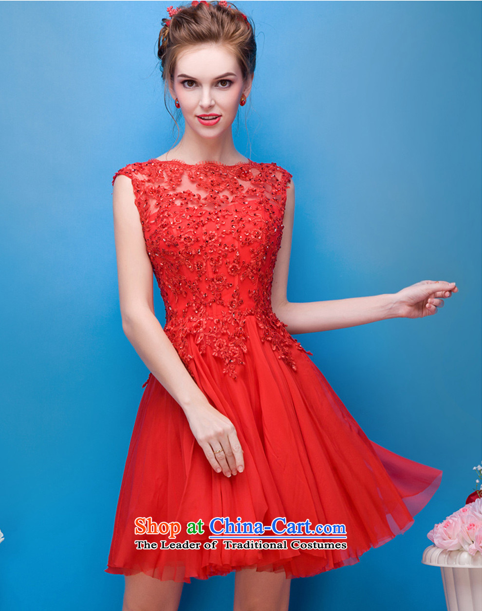 However Services 2015 autumn and winter new shoulders marriage red bridal dresses banquet Evening Dress Short) bridesmaid services red XL Photo, prices, brand platters! The elections are supplied in the national character of distribution, so action, buy now enjoy more preferential! As soon as possible.