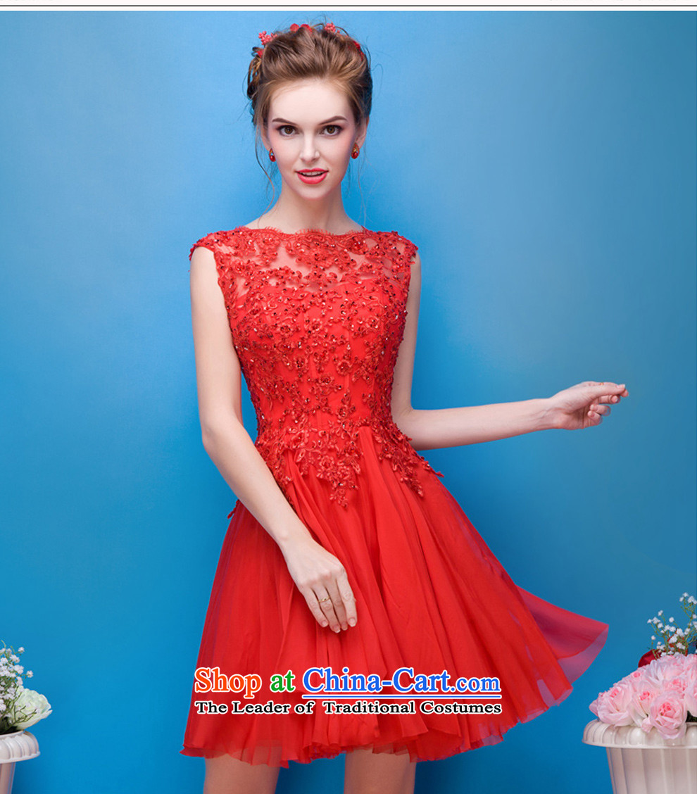 However Services 2015 autumn and winter new shoulders marriage red bridal dresses banquet Evening Dress Short) bridesmaid services red XL Photo, prices, brand platters! The elections are supplied in the national character of distribution, so action, buy now enjoy more preferential! As soon as possible.