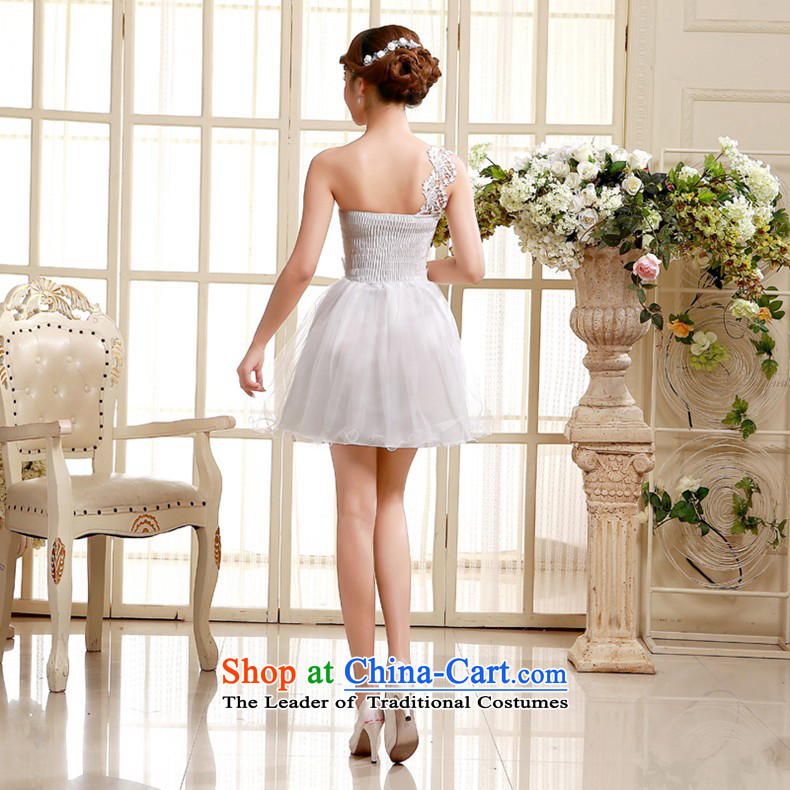 In short poem Coe shoulder evening dresses bridesmaid dress 2015 new autumn and winter bridesmaid Sau San service of the small dining dress code pictures are white, prices, brand platters! The elections are supplied in the national character of distribution, so action, buy now enjoy more preferential! As soon as possible.