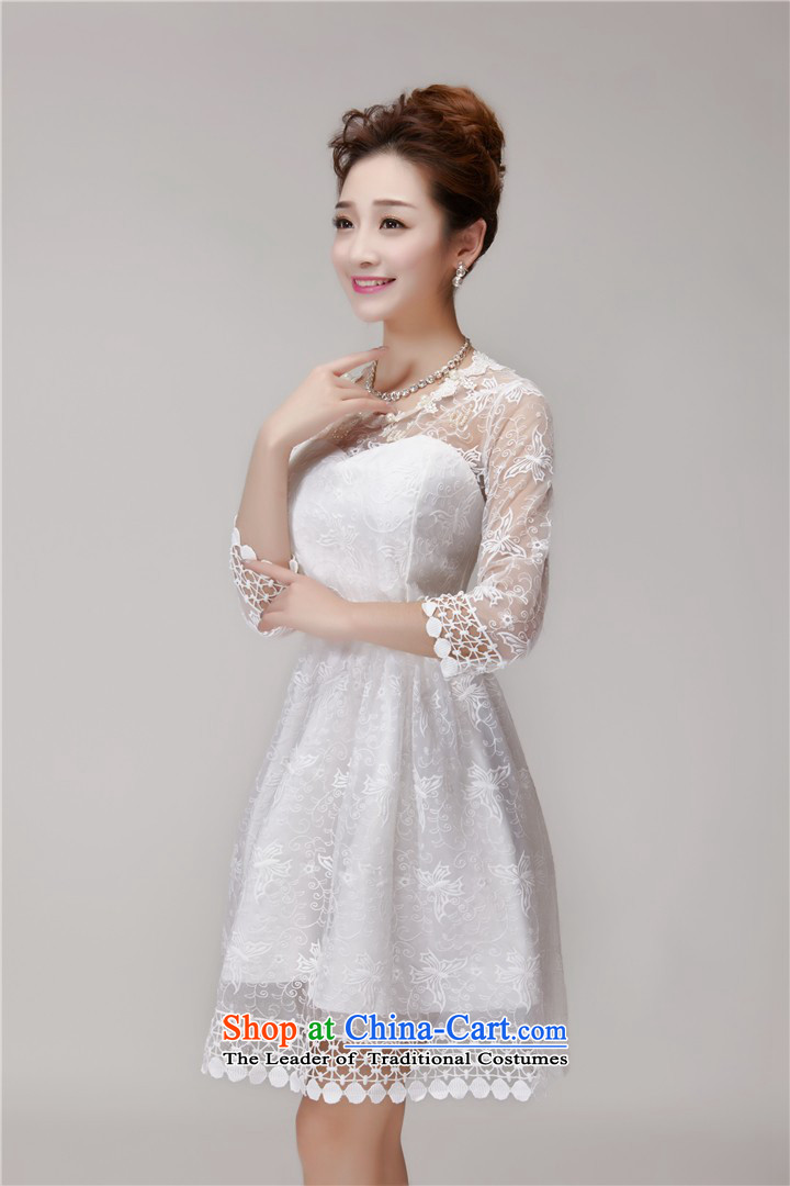 In short poem Coe Bridesmaid Dress Short of small sister small dress bride bows to small Sau San dress White M picture, prices, brand platters! The elections are supplied in the national character of distribution, so action, buy now enjoy more preferential! As soon as possible.