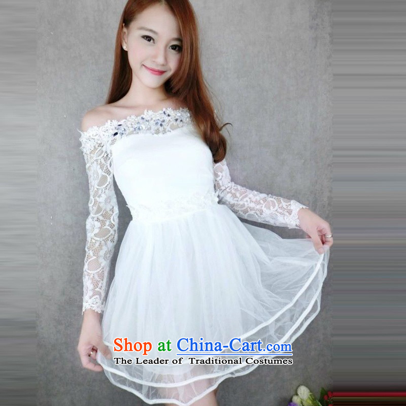 Francis Doi 2015   Autumn sexy new word for the Pearl River Delta lace spell a series of dresses dress bridesmaid skirts are code, blue (fudai Doi) , , , shopping on the Internet