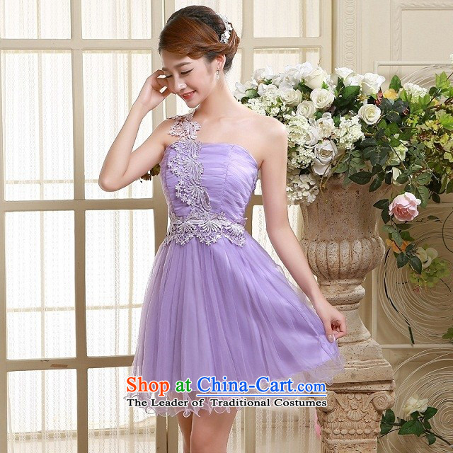 Francis Doi shoulder evening dresses bridesmaid dress 2015 new autumn and winter bridesmaid Sau San service of the small dining dress code pictures are white, prices, brand platters! The elections are supplied in the national character of distribution, so action, buy now enjoy more preferential! As soon as possible.