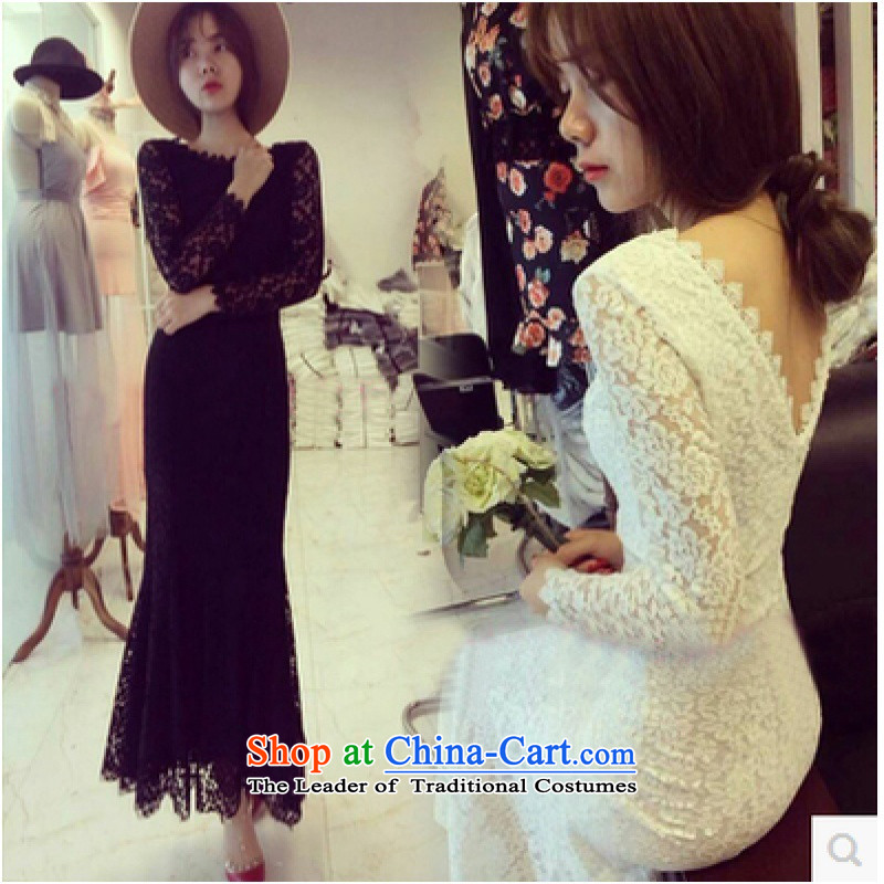 Francis Doi 2015 autumn and winter new dress skirt back white lace package and crowsfoot skirt dresses skirts are code, white Doi (fudai) , , , shopping on the Internet