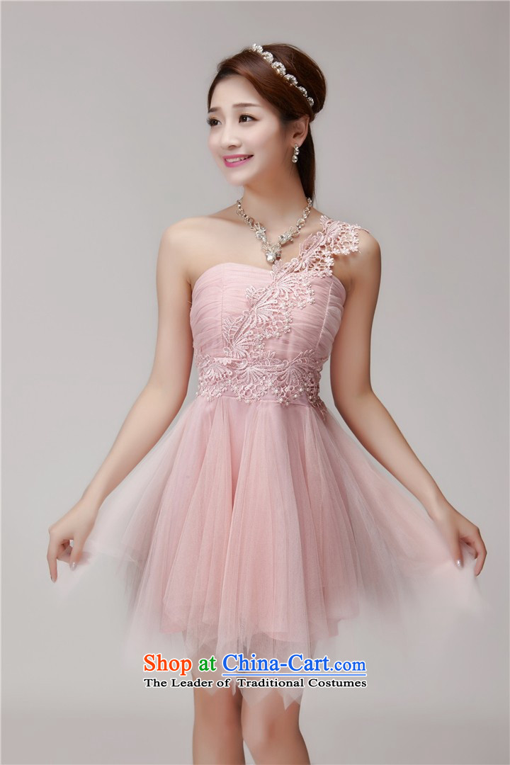 Francis Doi  2015   new staple pearl bridesmaid sister skirt short of services and banquet dinner dress small chest dress summer apricot L photo, prices, brand platters! The elections are supplied in the national character of distribution, so action, buy now enjoy more preferential! As soon as possible.
