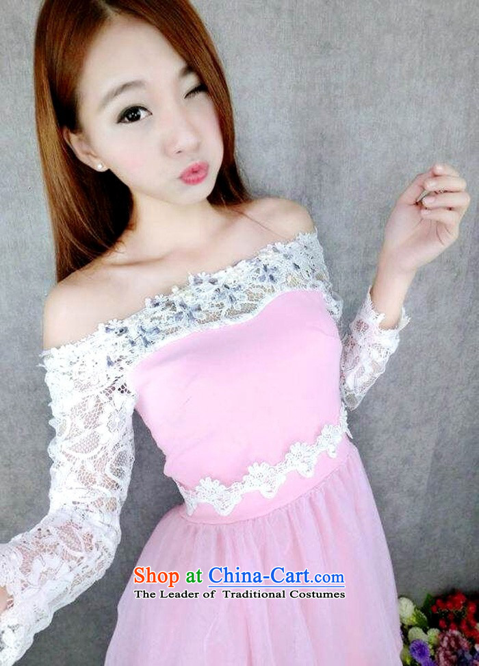 Francis Doi  2015   Autumn sexy new word for the Pearl River Delta lace spell a series of dresses dress bridesmaid skirt pink are code picture, prices, brand platters! The elections are supplied in the national character of distribution, so action, buy now enjoy more preferential! As soon as possible.