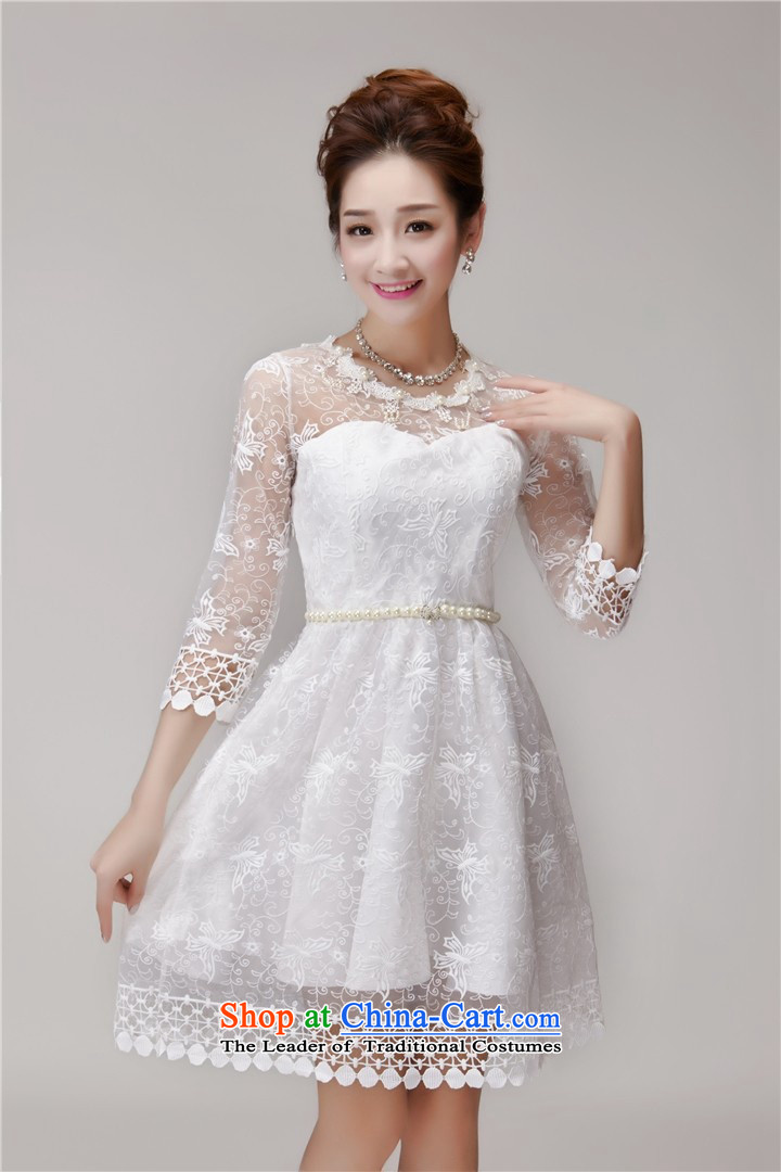 Francis Doi Bridesmaid Dress Short of small sister small dress bride bows to small Sau San dress apricot L photo, prices, brand platters! The elections are supplied in the national character of distribution, so action, buy now enjoy more preferential! As soon as possible.