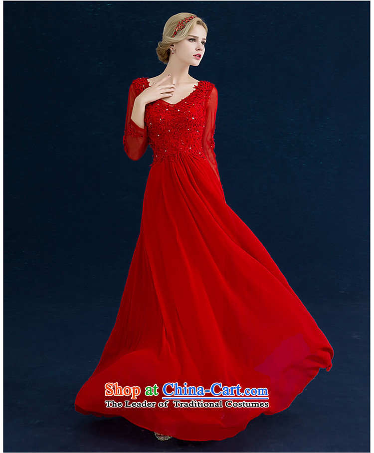 Jiang bows to the bride seal 2015 new autumn and winter wedding dresses red marriage long evening dress Winter Female banquet red S picture, prices, brand platters! The elections are supplied in the national character of distribution, so action, buy now enjoy more preferential! As soon as possible.