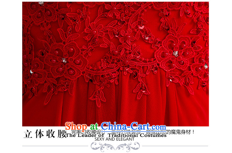 Jiang bows to the bride seal 2015 new autumn and winter wedding dresses red marriage long evening dress Winter Female banquet red S picture, prices, brand platters! The elections are supplied in the national character of distribution, so action, buy now enjoy more preferential! As soon as possible.